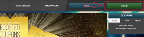 Sign up for a Coinbet24 account.